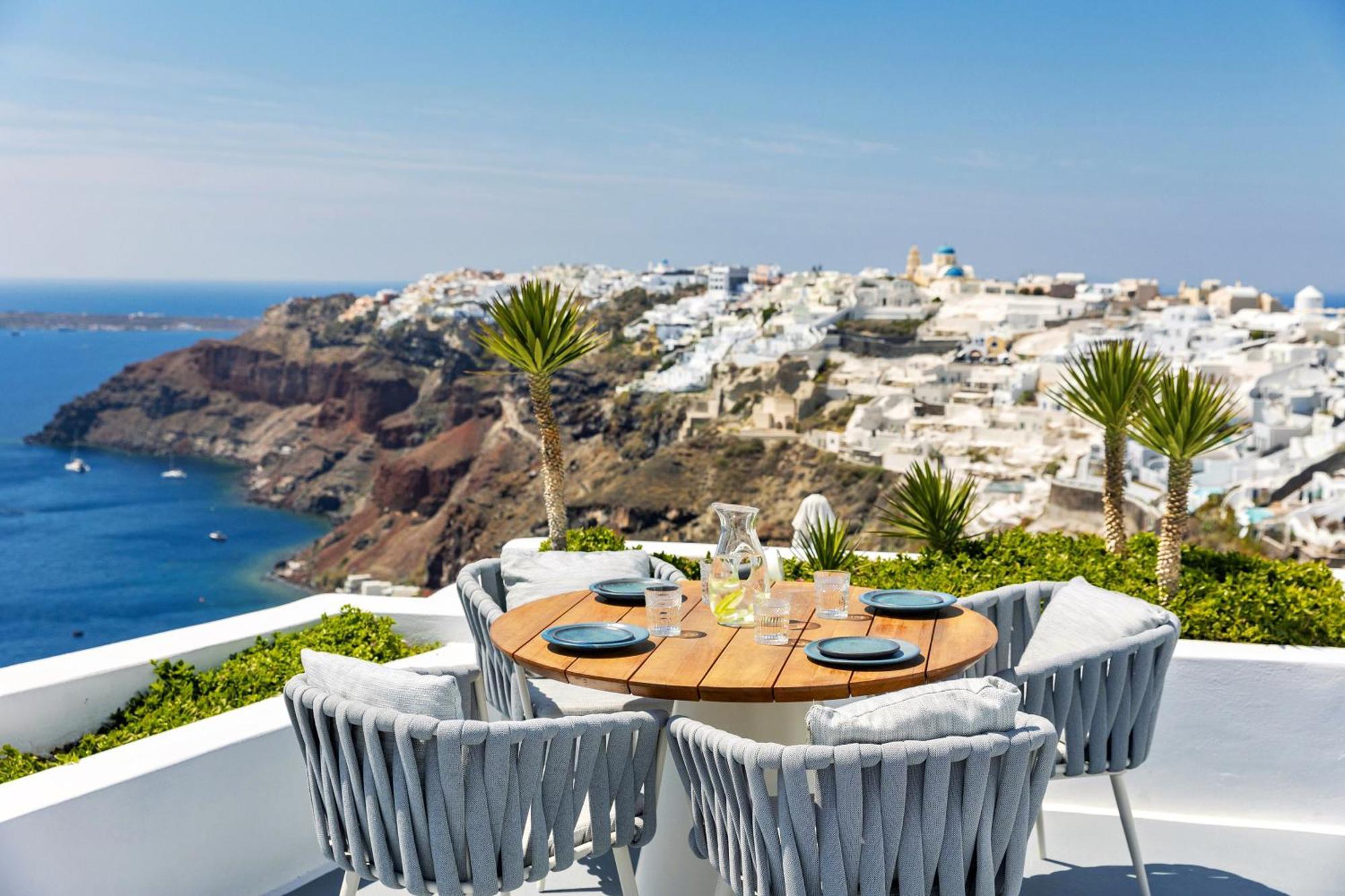 Hotel Ikies Santorini Oia  Exterior foto