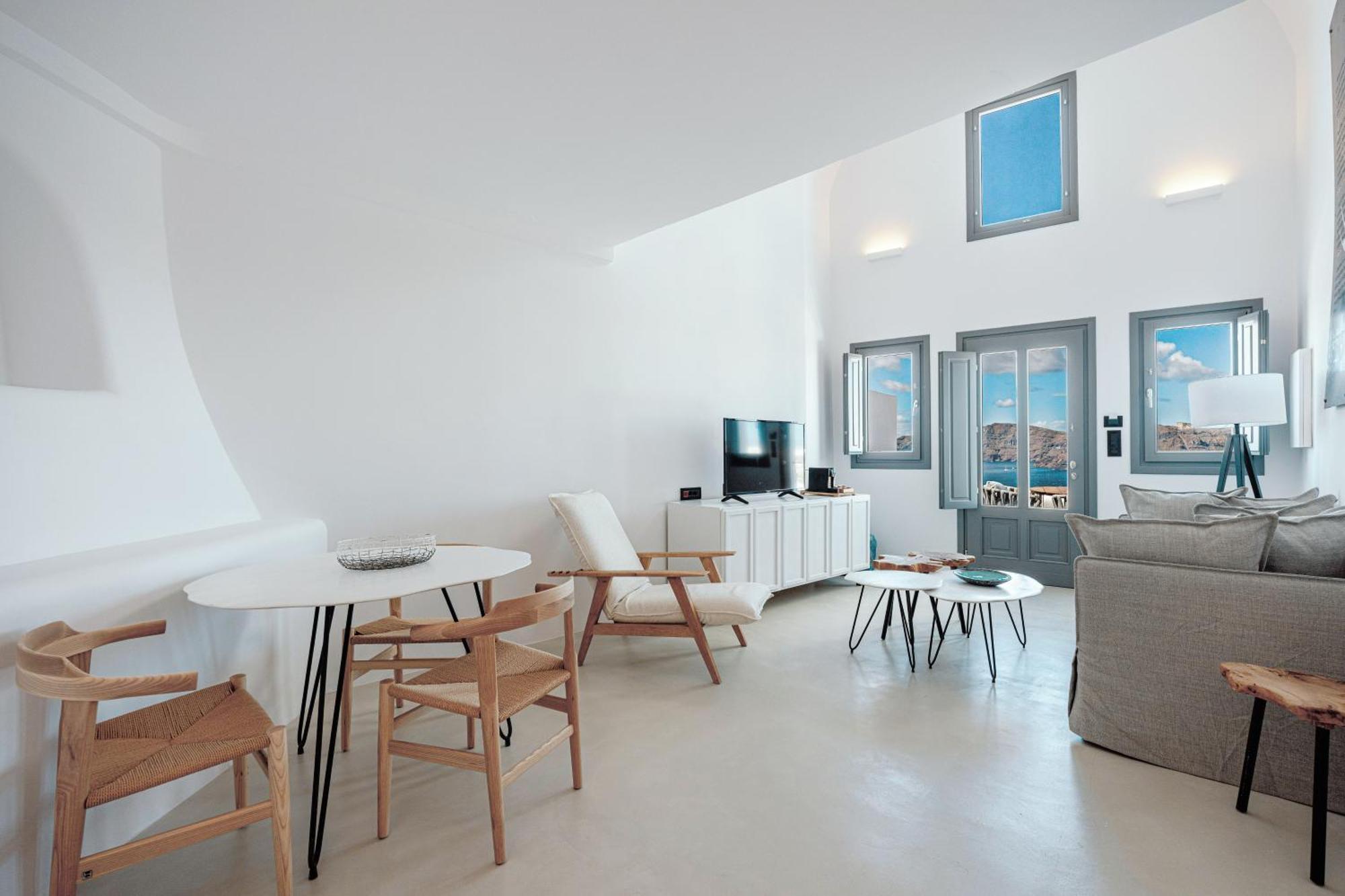Hotel Ikies Santorini Oia  Habitación foto