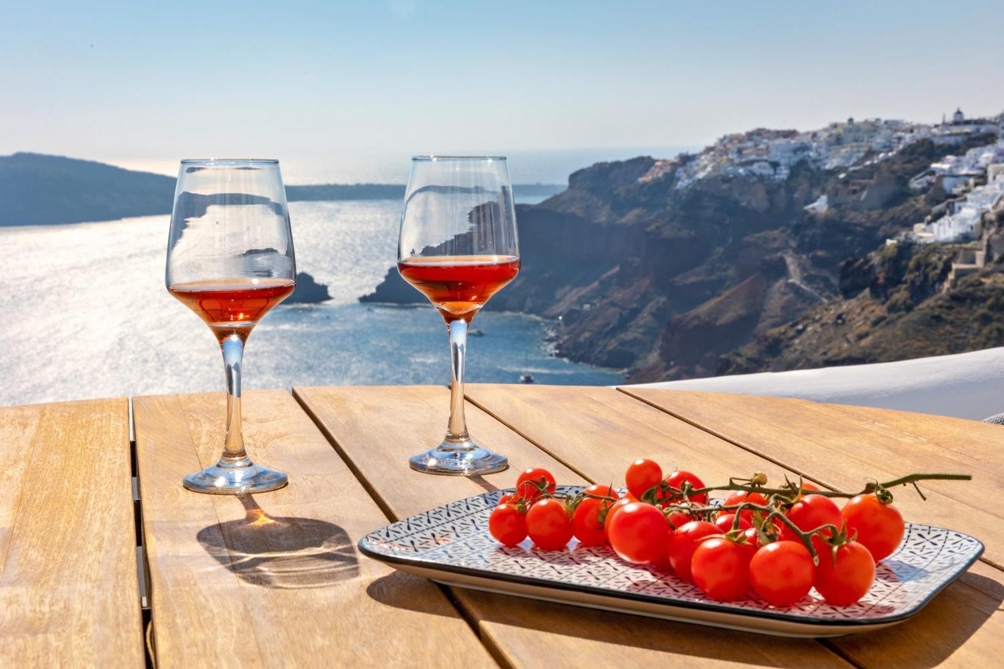 Hotel Ikies Santorini Oia  Exterior foto