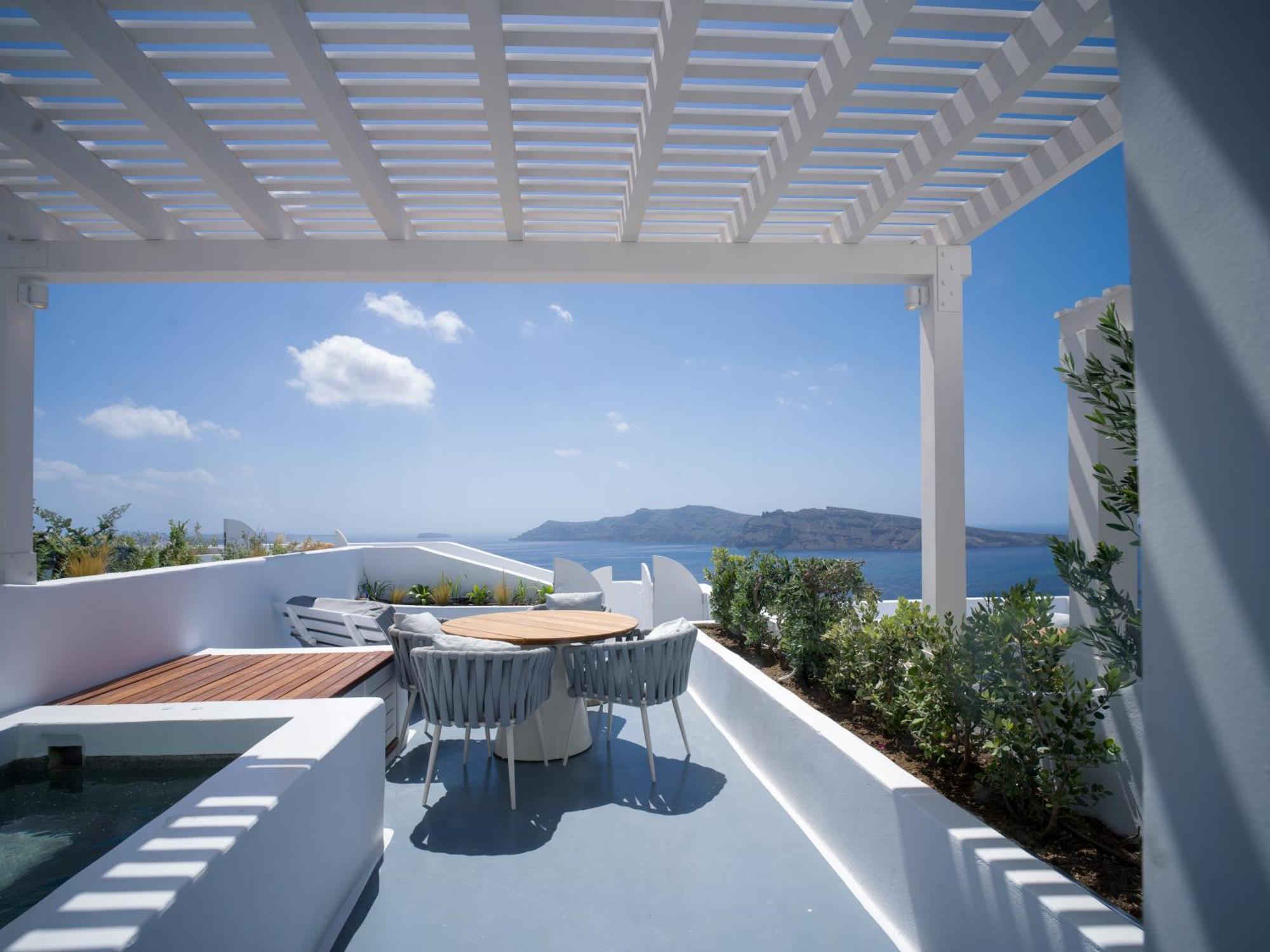 Hotel Ikies Santorini Oia  Exterior foto