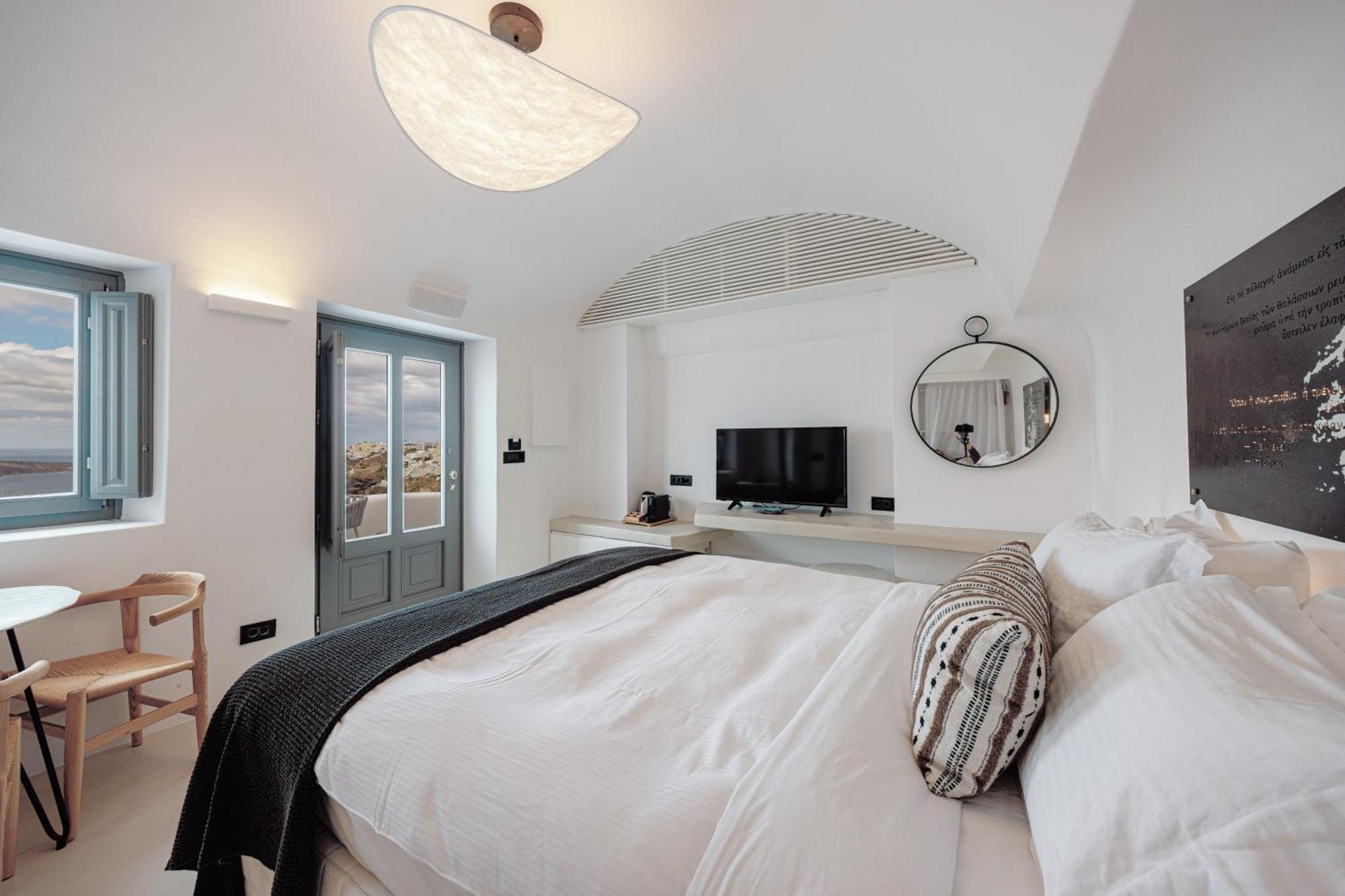 Hotel Ikies Santorini Oia  Habitación foto